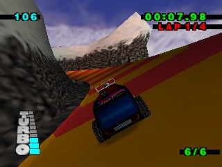Hot Wheels - Turbo Racing (USA) In game screenshot